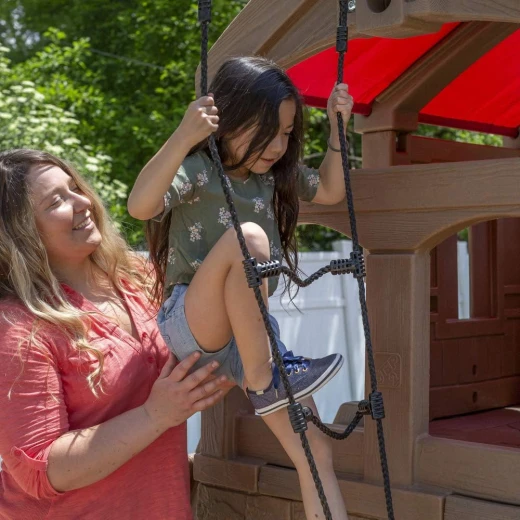 Step2 naturally playful adventure lodge swing set and play center - Step2 - Image 2