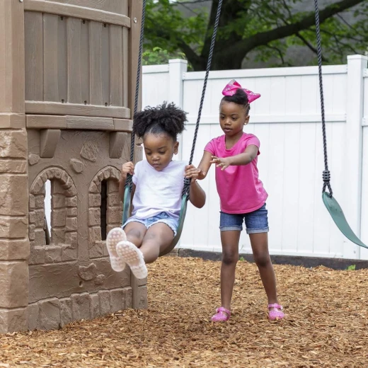 Step2 naturally playful adventure lodge swing set and play center - Step2 - Image 3