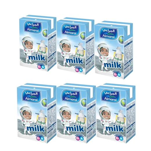 Almarai Nijoom Milk 150ml x 6 Pack, Delicious & Nutritious Milk for All Ages Almarai Nijoom Milk 150ml x 6 Pack, Delicious & Nutritious Milk for All Ages