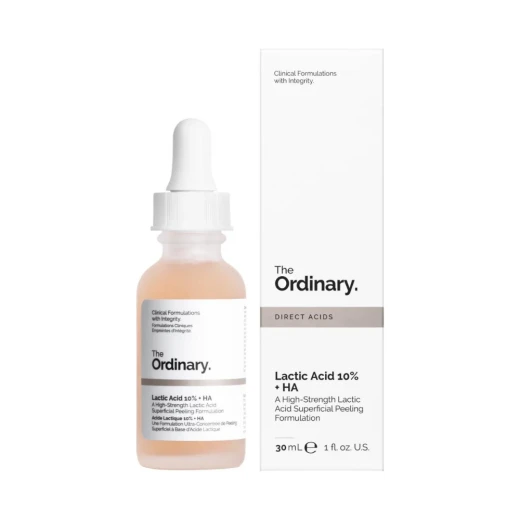 The Ordinary Lactic Acid 10% + HA Exfoliating Serum 30ml for Smoother Skin. Gently Exfoliates to Reduce Fine Lines and Improve Skin Texture, Suitable for All Skin Types. The Ordinary Lactic Acid 10% + HA Exfoliating Serum 30ml for Smoother Skin. Gently Exfoliates to Reduce Fine Lines and Improve Skin Texture, Suitable for All Skin Types.