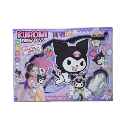 Kuromi Light Wings for children aged 3 and up  A fun and colorful design that adds a touch of magic to play and imagination. Safe and easy to use for a fun and entertaining experience that fosters creativity and imagination in children