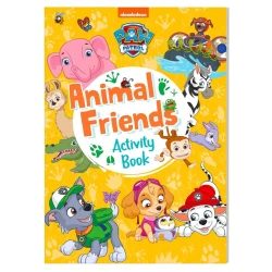 "Animal Friends" activity book for children, featuring 34 fun and educational pages filled with games and illustrations that boost creativity, problem-solving skills, and interactive learning enjoyment