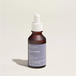 Mary & May Marine Collagen Serum 95% Anti-Aging Formula for Radiant Skin 30ml Targets Fine Lines and Wrinkles with Deep Hydration Improves Elasticity and Firmness