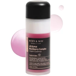 Mary&May Vegan Blackberry Complex Cream Essence 140ml, Deep Hydrating Toner for Dry Skin