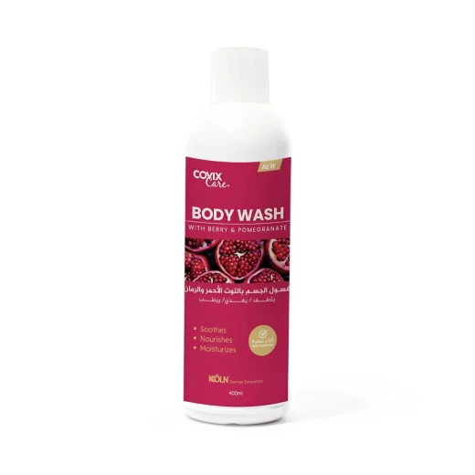 Covix Care Red Raspberry and Pomegranate Body Wash 400ml, Gentle Cleansing Covix Care Red Raspberry and Pomegranate Body Wash 400ml, Gentle Cleansing