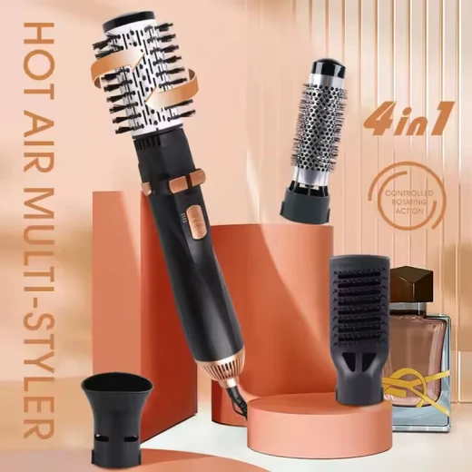 Enzo Italy EN-746 مصفف شعر احترافي 4 في 1 دوار تلقائي فرشاة مجفف شعر - إنزو - Image 3