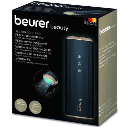 Beurer IPL 7800 Cool Pro Hair Removal Device, Cooling Function, 1 Piece Beurer IPL 7800 Cool Pro Hair Removal Device, Cooling Function, 1 Piece