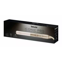 مملس شعر بيورير HS 70 ICONIC Pro، 100-220 درجة مئوية، تصفيف احترافي