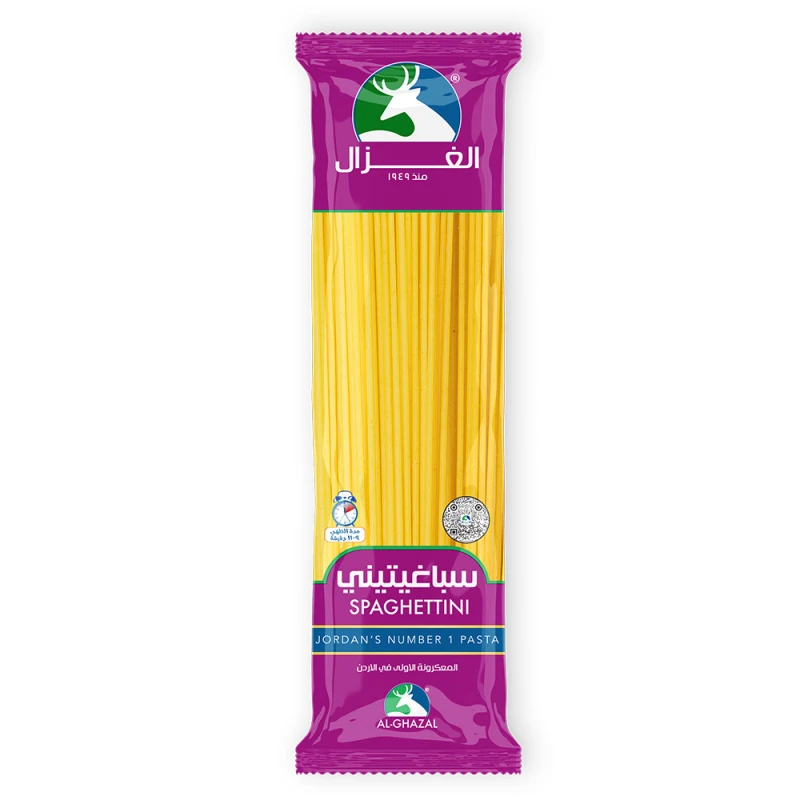 Alghazal Spaghetti Pasta 300g Quick Cooking Noodles Perfect For Family Meals Easy To Prepare Delicious Taste Made With High Quality Durum Wheat Great For Pasta Dishes