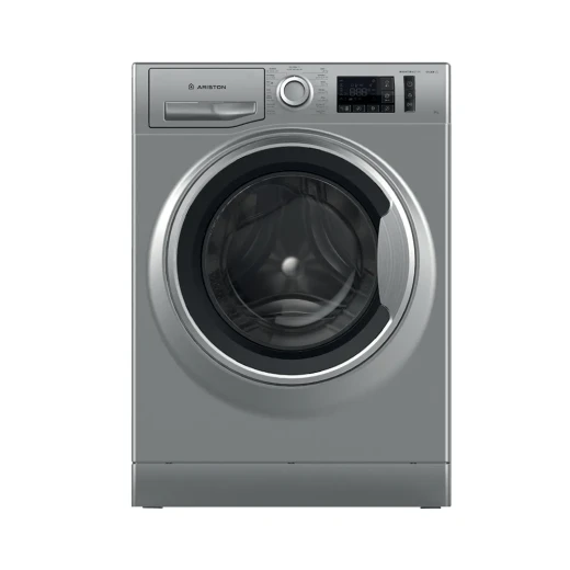 Ariston Washing Machine 8KG 1200 RPM Silver with Steam Technology Ariston Washing Machine 8KG 1200 RPM Silver with Steam Technology