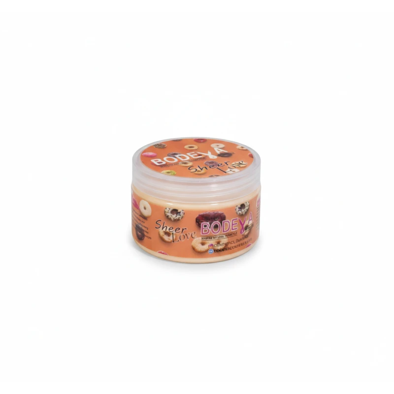 Bodeva Sheer Love Orange Body Butter 250ml – Refreshing Citrus Scent, Deep Hydration, Silky Soft Skin - Bodeva