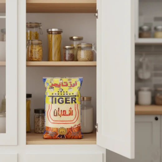 Tiger Rice 3.5 KG Long Grain White Rice: Perfect for Delicious Cooking and Everyday Meals. Enjoy Fluffy Grains, Ideal for all Recipes. - Shaaban - Image 2