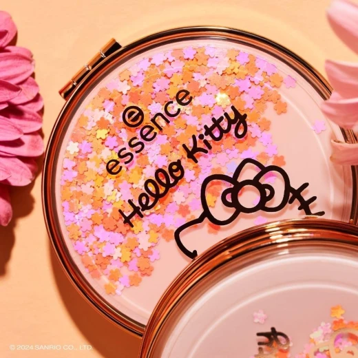 Essence Hello Kitty Pocket Mirror 01 Make Today Amazing Compact Mirror with Glitter 1 Piece - Image 2