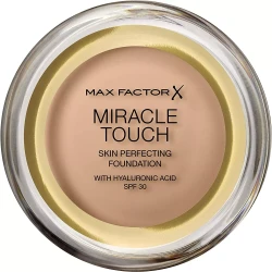 Max Factor Miracle Touch Foundation 048 Golden Beige 6 Pack, Full Coverage, Long Lasting