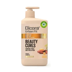 Dicora Urban Fit Beauty Curls Shampoo 800ml, Enhances, Defines, Anti-Frizz