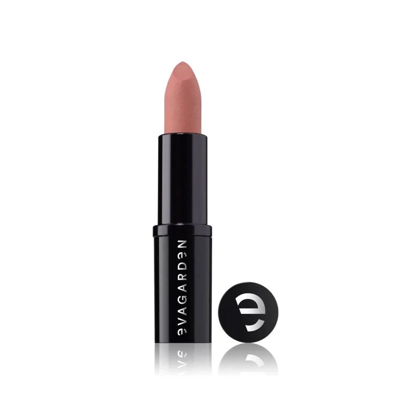 Evagarden Pure Matte Lipstick 650 Coral Haze, Long-Lasting, Intense Color, Made in Italy - Evagarden