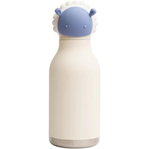 Asobu Bestie Kids Insulated Water Bottle with Sheep Head, 420ml, Leak-Proof Asobu Bestie Kids Insulated Water Bottle with Sheep Head, 420ml, Leak-Proof