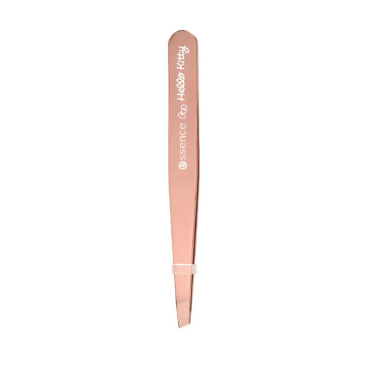 Essence Hello Kitty Tweezers 01 Be Kind To Yourself, Precision Eyebrow Tweezers, Rose Gold - Image 2