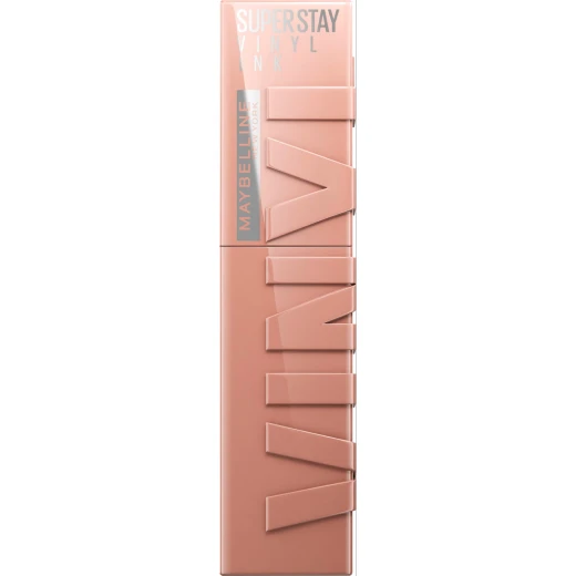 MAYBELLINE New York Lip Colour, Smudge-free, Long Lasting up to 16h, Liquid Lipstick, Shine Finish, SuperStay Vinyl Ink, 95 Captivated - Maybelline New York - Image 4