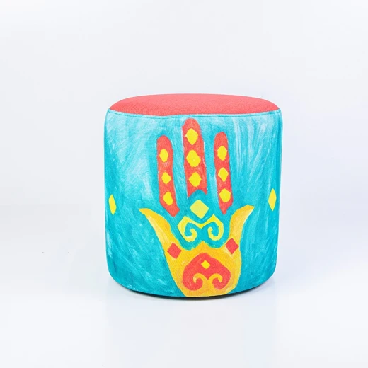 Artistic Ottoman: Inspired by Pediatric Cancer Patients at KHCC – Artistic Ottoman: Inspired by Pediatric Cancer Patients at KHCC –