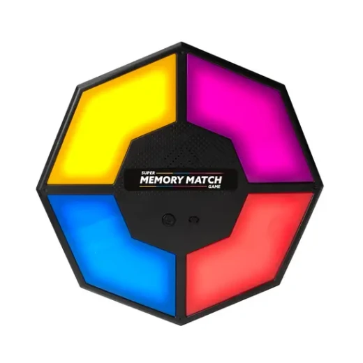 Menkind Electronic Super Memory Match Game for All Ages with Progressive Difficulty Levels and Sound Effects Menkind Electronic Super Memory Match Game for All Ages with Progressive Difficulty Levels and Sound Effects