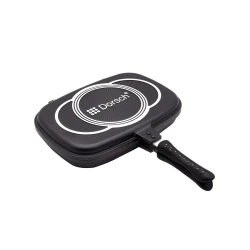 Dorsch 36cm Double Grill – Proglider Non-Stick Marble Ceramic Coated Die-Cast Aluminum