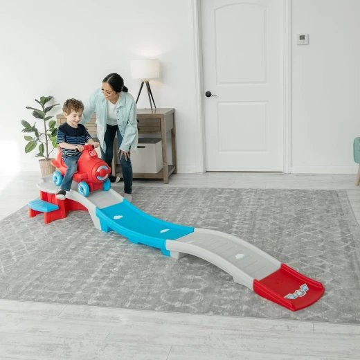 Step2 Sky Rider Up and Down Coaster Outdoor Toy for Kids: Fun Ride for Toddlers, Durable Construction, 20+ Feet Ride Track - Step2 - Image 7