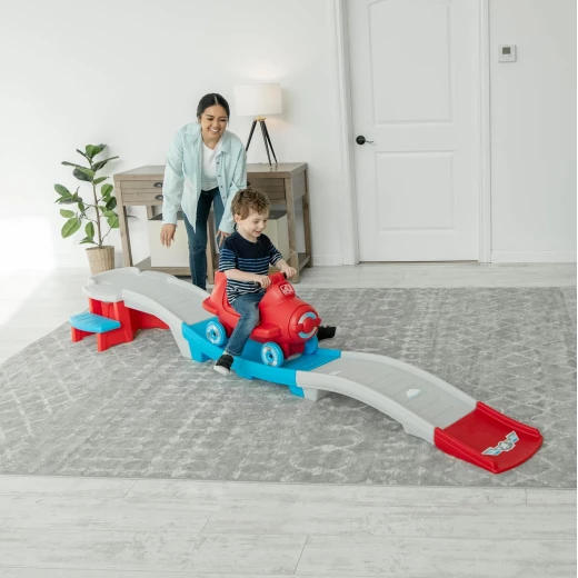 Step2 Sky Rider Up and Down Coaster Outdoor Toy for Kids: Fun Ride for Toddlers, Durable Construction, 20+ Feet Ride Track - Step2 - Image 5