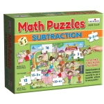 Creative's Educational Math Puzzle Subtraction Game for Kids, Educational Toy - Creative's