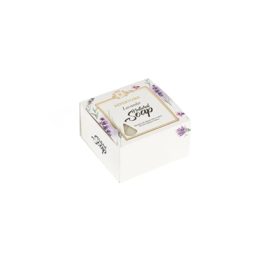 Répertoire Lavender Natural Solid Soap 125g, Infused With Essential Oils, Provides Gentle Cleansing and Relaxation for Skin, Made in France - Madame COCO - Image 5