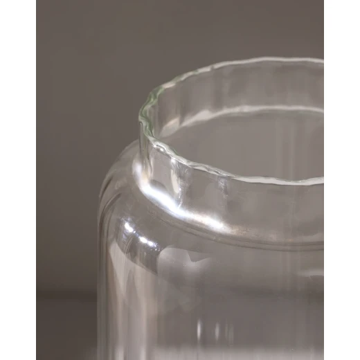 Madame Coco Voyana 960ml Borosilicate Glass Jar, Clear, Kitchen Storage Container - Madame COCO - Image 6