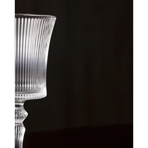 Madame Coco Paris Glasses Set of 4 Clear Elegant Design Perfect for Serving Drinks 265ml Capacity Ideal for Parties and Everyday Use - Madame COCO - Image 5
