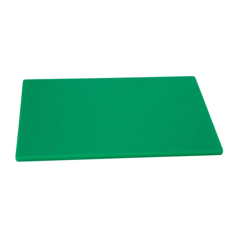 Pujadas Cutting Board 30x20cm Green HD PE 500 with Silicone Feet for Food Preparation