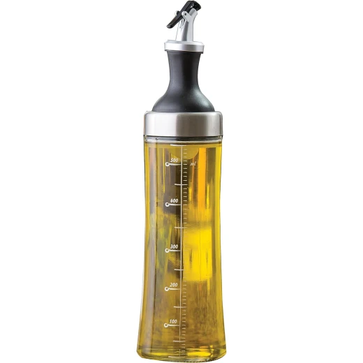 Table Craft Glass Oil Infuser Dispenser 2-in-1 Design, Borosilicate Glass, Non-Drip Spout Table Craft Glass Oil Infuser Dispenser 2-in-1 Design, Borosilicate Glass, Non-Drip Spout