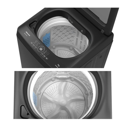 Hisense Top Load Washing Machine 11 kg Black with iBubble Technology and Soft Closing Lid for Efficient Laundry - HISENSE - Image 4