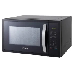CONTI Digital Microwave 45L Black, 1550W, Large Capacity Kitchen Appliance
