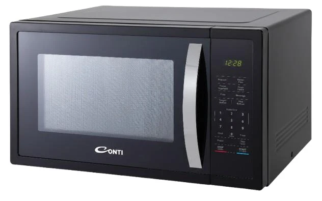CONTI Digital Microwave 45L Black, 1550W, Large Capacity Kitchen Appliance - Conti
