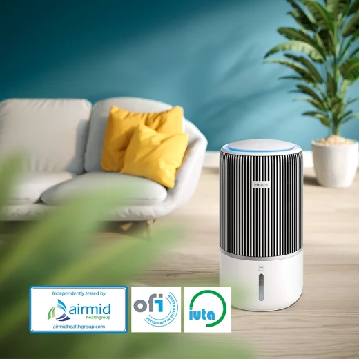 Philips PureProtect Water 3400 Series Smart 2-in-1 Air Purifier and Humidifier, White - Philips - Image 11
