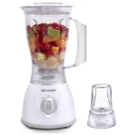Sharp EM-TP12-W3 Blender – 400W Power – 1.5L Jar – White Color – A practical kitchen appliance for easily and quickly preparing juices, shakes, and smoothies - SHARP