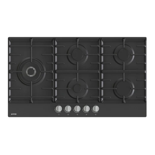 Gorenje 90cm Black Gas Cooktop with Five Burners Enhance Your Kitchen with This Efficient Cooking Appliance Experience effortless culinary creations with its powerful burners and sleek design Perfect for any home cook Gorenje 90cm Black Gas Cooktop with Five Burners Enhance Your Kitchen with This Efficient Cooking Appliance Experience effortless culinary creations with its powerful burners and sleek design Perfect for any home cook