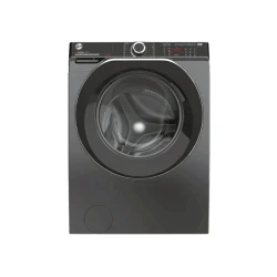 Hoover Front Load Washing Machine – 10 kg Capacity – 1600 RPM Spin Speed ​​– Dark Silver Color – Model H6WPB610MBCR8-80 – Smart and practical design for efficient washing and fabric protection with advanced smart functions