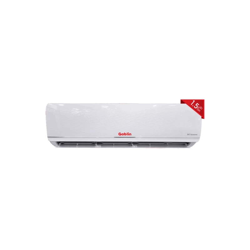 Goblin 1.5 Ton Inverter Split Air Conditioner GOB‑H18QD with Cooling & Heating, High Energy Efficiency A+++, Digital Control with Remote & LED Display, Quiet Operation, Elegant White Design – Ideal Home & Office Comfort - Goblin