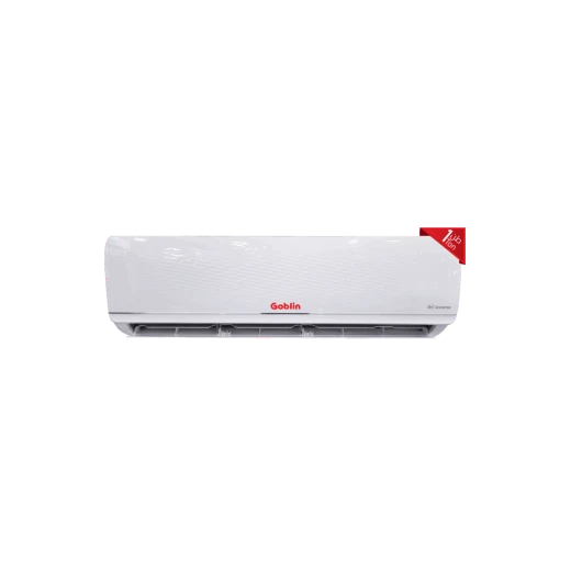 Goblin 1 Ton Inverter Split Air Conditioner GOB‑H12QD with Efficient Cooling & Heating, High Energy Rating A+++/A++, Digital Control with Remote & LED Display, Quiet Operation, R410a, Elegant White Design Goblin 1 Ton Inverter Split Air Conditioner GOB‑H12QD with Efficient Cooling & Heating, High Energy Rating A+++/A++, Digital Control with Remote & LED Display, Quiet Operation, R410a, Elegant White Design