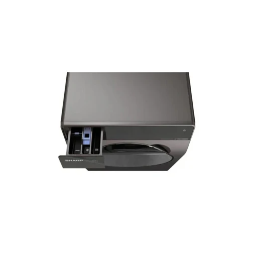 Sharp ES‑DP1054KJZ‑G Washer Dryer 10.5 kg Wash & 7 kg Dry with 15 Programs, J‑Tech Inverter, Plasma Cluster Technology, Steam Function and Child Lock in Stylish Dark Silver for Efficient Family Laundry Care - SHARP - Image 3