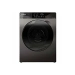 Sharp ES‑DP1054KJZ‑G Washer Dryer 10.5 kg Wash & 7 kg Dry with 15 Programs, J‑Tech Inverter, Plasma Cluster Technology, Steam Function and Child Lock in Stylish Dark Silver for Efficient Family Laundry Care - SHARP