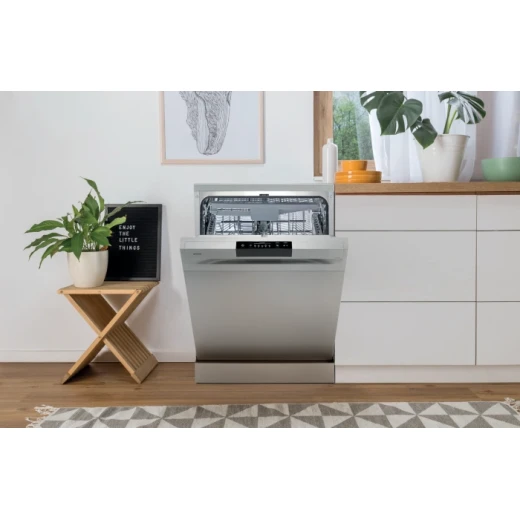 Gorenje Dishwasher 14 Place Settings, 3 Spray Arms, 6 Programs, 1900W, Silver GS643E10SME – Energy Efficient, Large Capacity, Quiet Operation, Modern Design, Easy to Use - Gorenje - Image 3