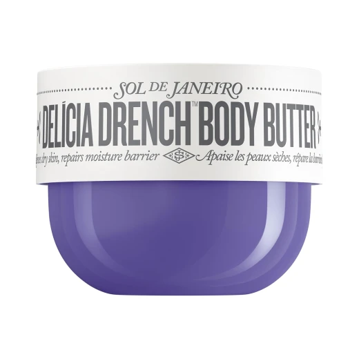 Sol De Janeiro Delicia Drench Body Butter 240ml, Moisturizing and Repairing Skin Care Sol De Janeiro Delicia Drench Body Butter 240ml, Moisturizing and Repairing Skin Care