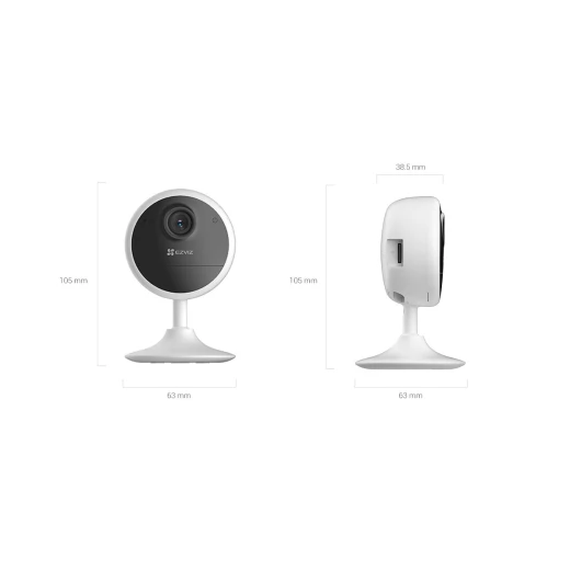 EZVIZ CS-CB1 Wi-Fi Smart Home Battery Camera 1080p Indoor Security System – Wireless Design, Smart Motion Detection, Full HD Video, Easy Installation, Reliable Home Indoor Surveillance - Ezviz - Image 5