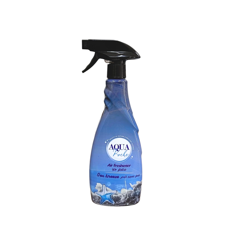 Aquarosh Sea Breeze Multi-Purpose Air Freshener 450 ml – Long-lasting fresh marine fragrance spray, ideal for home, fabrics, and surfaces, delivering instant freshness and a clean, refreshing atmosphere in any space - Aqua Roche