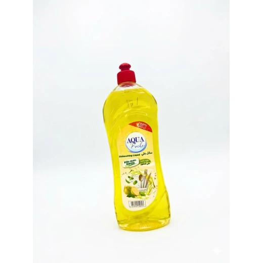 Aquarosh Lemon & Mint Dishwashing Liquid 660 ml – Powerful grease-cutting formula with rich foam, long-lasting fresh scent, ideal for daily dish cleaning, delivers sparkling clean and effective results Aquarosh Lemon & Mint Dishwashing Liquid 660 ml – Powerful grease-cutting formula with rich foam, long-lasting fresh scent, ideal for daily dish cleaning, delivers sparkling clean and effective results